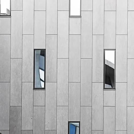 Swisspearl fibre cement façade panels